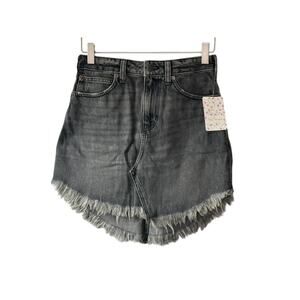 We The Free By Free People Bailey Denim Skirt Maverick Women's Size 25 NEW